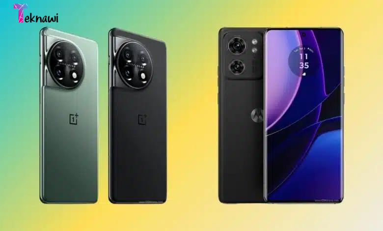 مقارنة شاملة بين هاتفي Motorola Edge 2023 و OnePlus 11