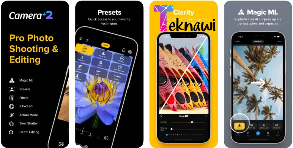 برنامج Camera+ 2 هو أفضل برامج تصوير هواتف الايفون في عام 2026