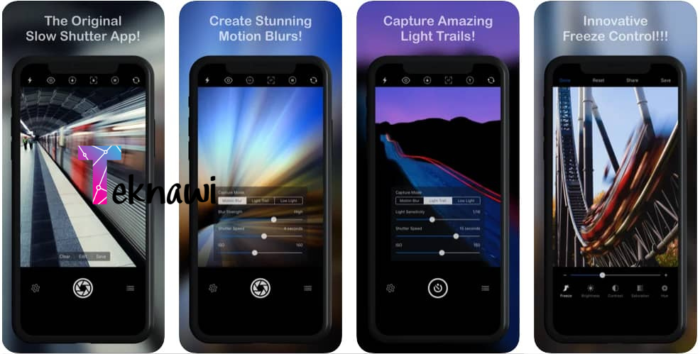 برنامج Slow Shutter Cam أحد أفضل برامج تصوير هواتف الايفون لعام 2026