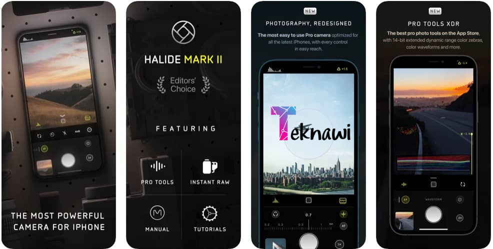 أفضل 10 برامج تصوير هواتف الايفون تمنحك تصوير احترافي HD