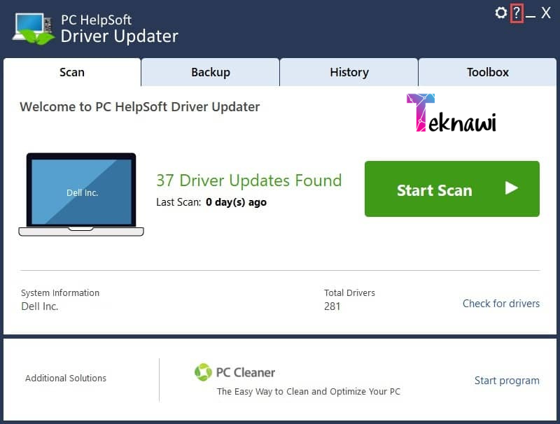 برنامج PC HelpSoft Driver Updater هو أفضل برامج تحميل وتحديث التعريفات للكمبيوتر واللاب توب في عام 2026