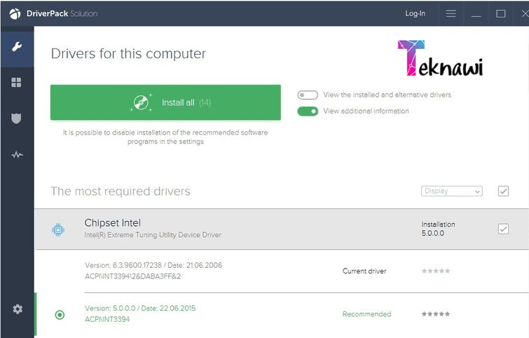 برنامج DriverPack Solution ضمن قائمة أفضل برامج تحميل وتحديث التعريفات في عام 2026