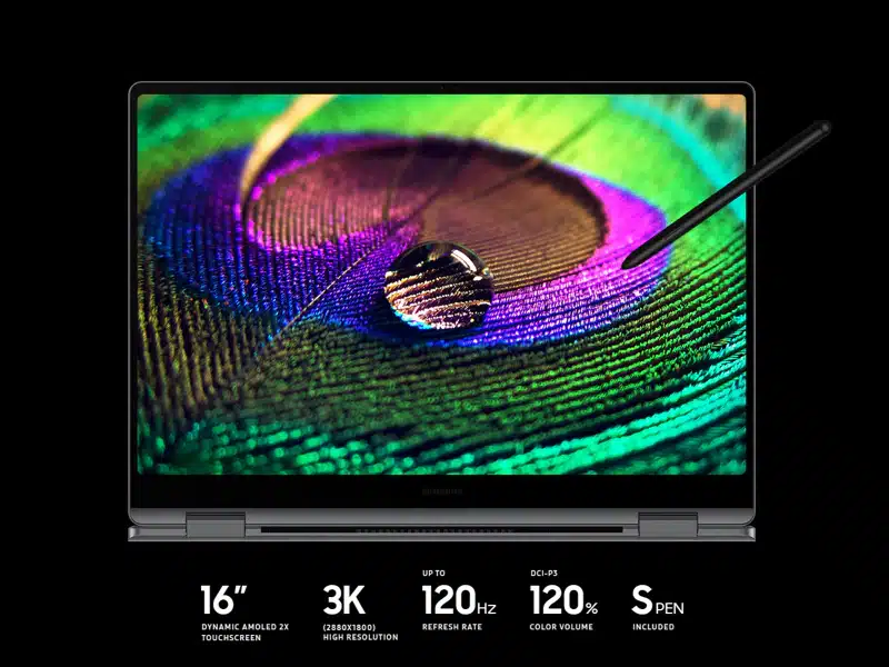 مواصفات حاسوب سامسونج الجديد Galaxy Book 5 Pro
